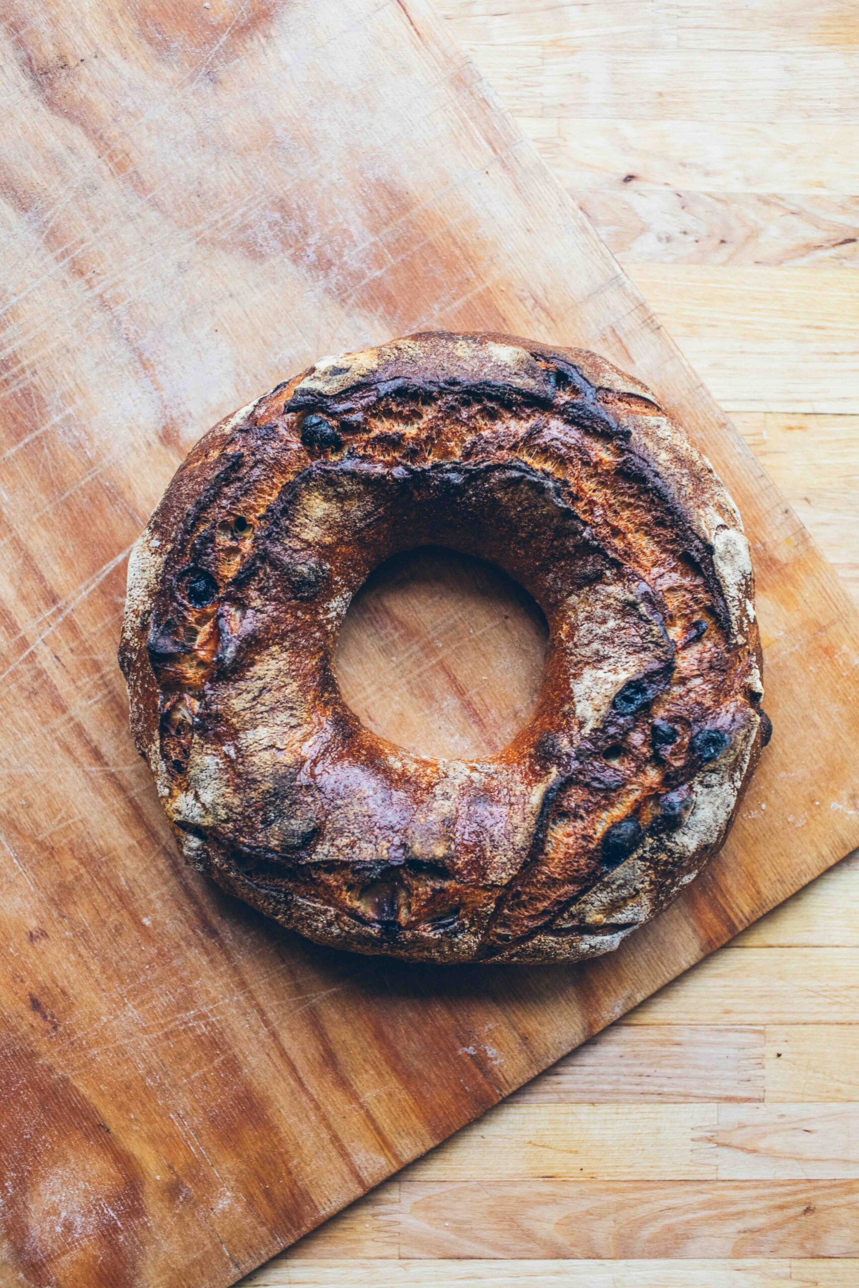 Rustykalny wieniec jabłkowy